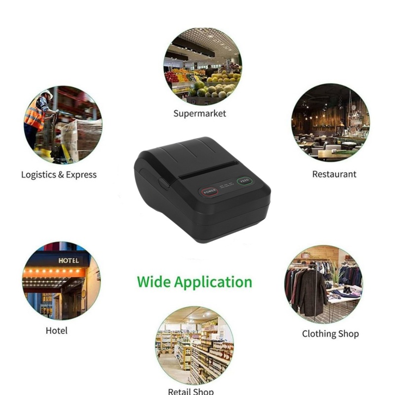 58mm 감열식 프린터의 응용 분야는 무엇입니까?