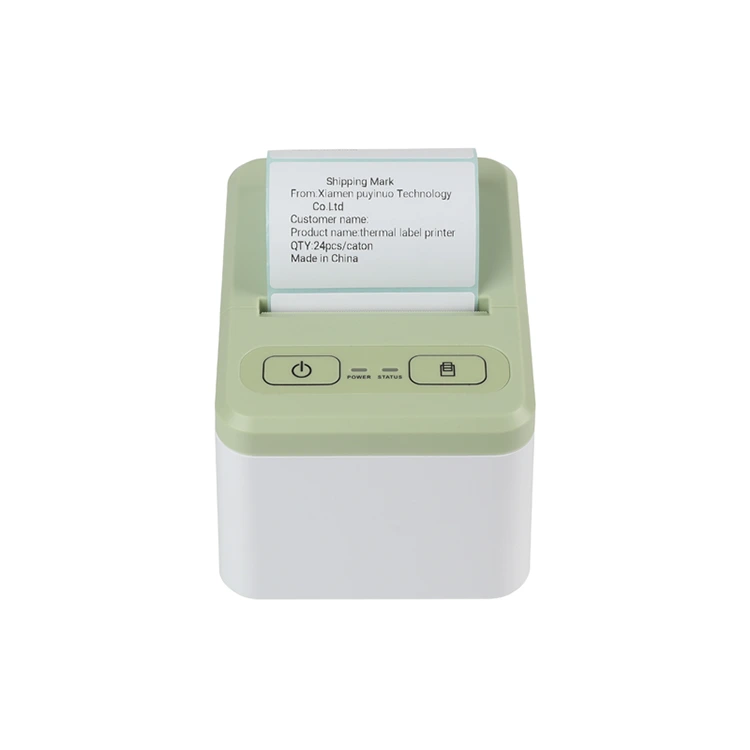 데스크탑 Bluetooth 및 PC 연결 가능 라벨 프린터